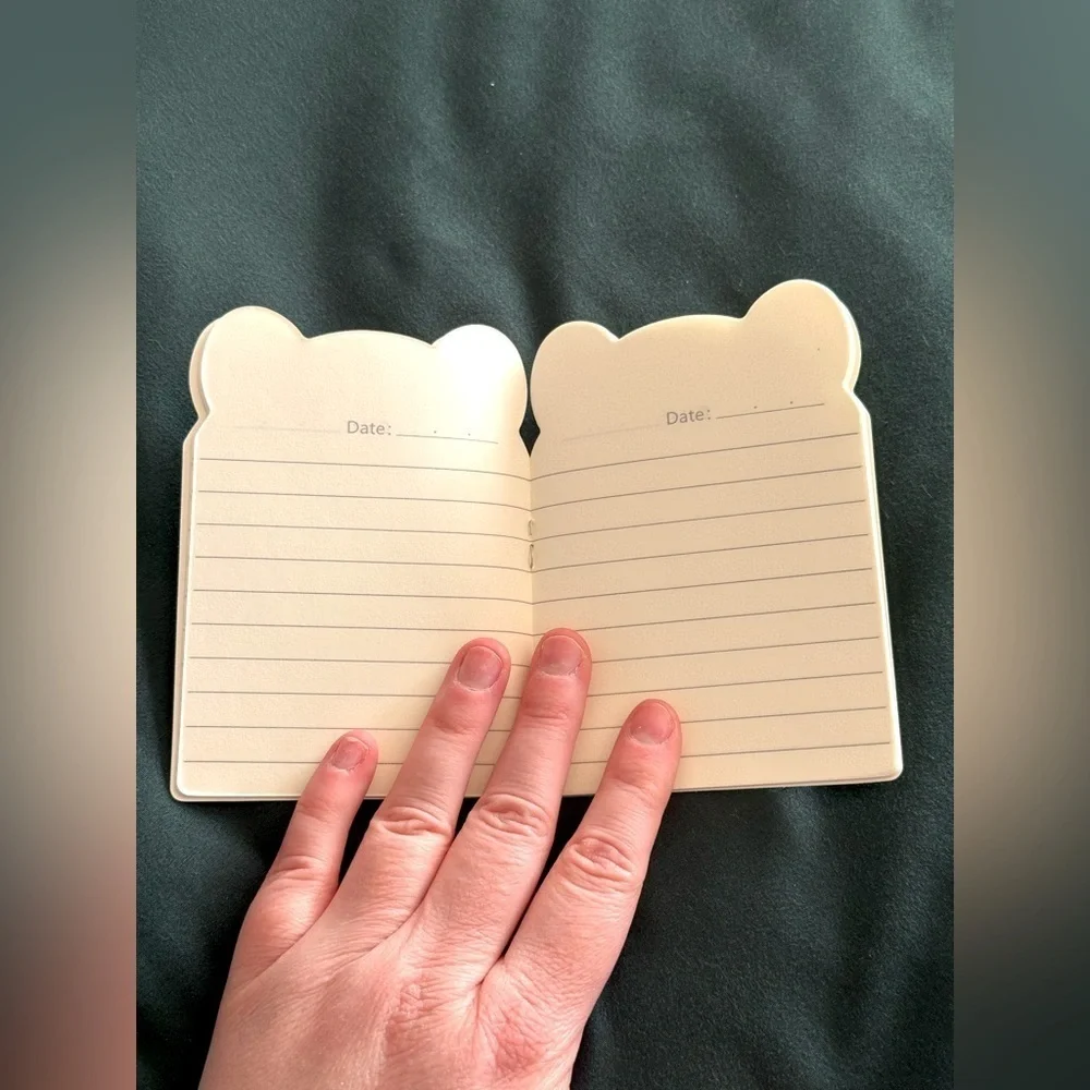 Hello Kitty Themed Small Notebook with Bow&Hearts- Great for writing notes&list